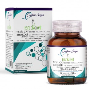 BROKOLİ & YEŞİL ÇAY EKSTRESİ- Vitamin B Karışımı